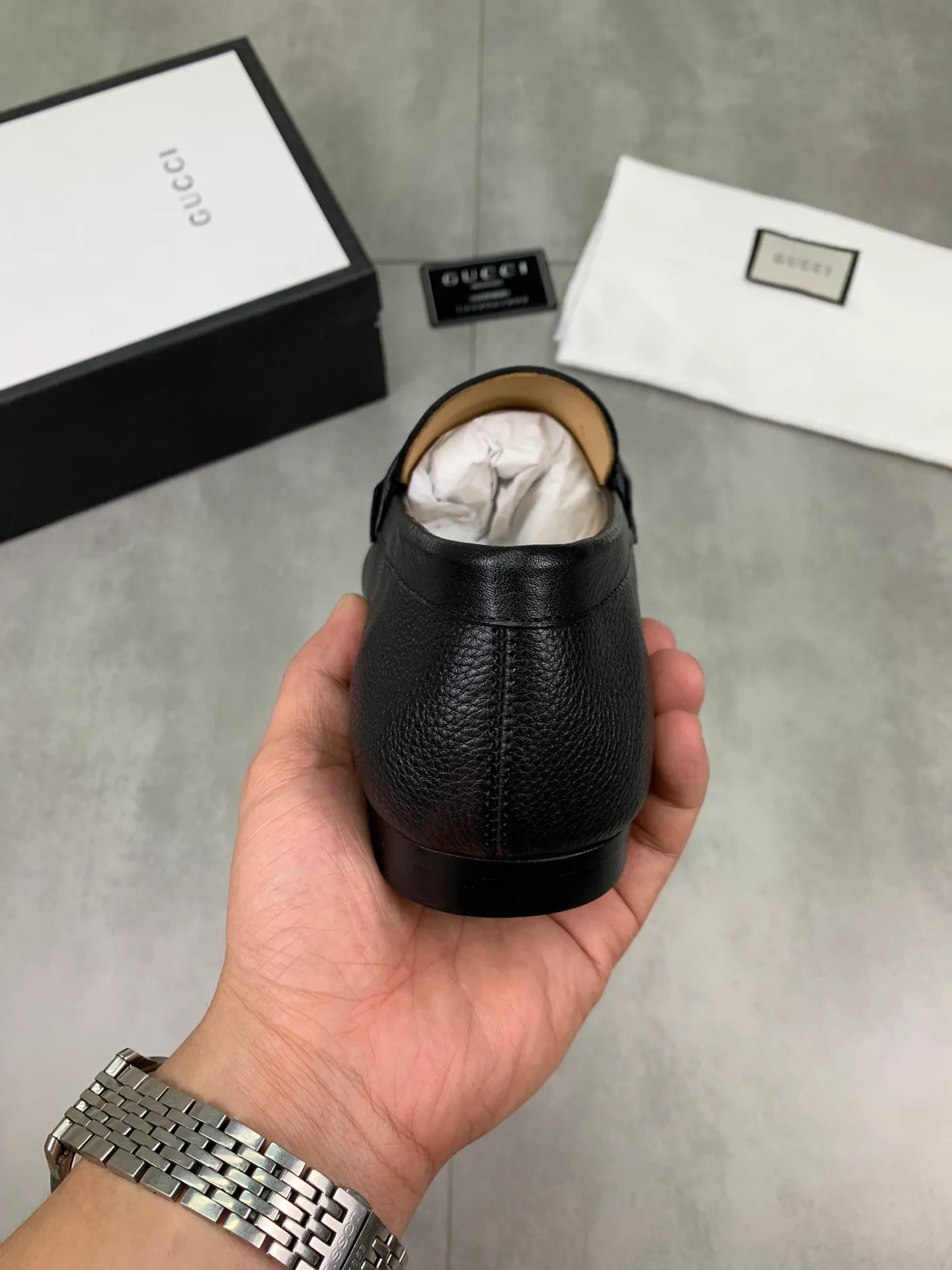 Men's men's shoes💰P520💰[New model]🆘Water-dyed cow lining [GUCCI] Gucci leather shoes, top men's purchasing agent, 2022 counter simultaneous sale, top-grade original calfskin imported from Italy ➕ first-layer cowhide lining) original sole provided by the original factory, fine workmanship, impeccable👍 You can enter and exit the counter at will; the real thing is super beautiful Sizes 38 to 44; 3⃣️colors🉑️ to choose from